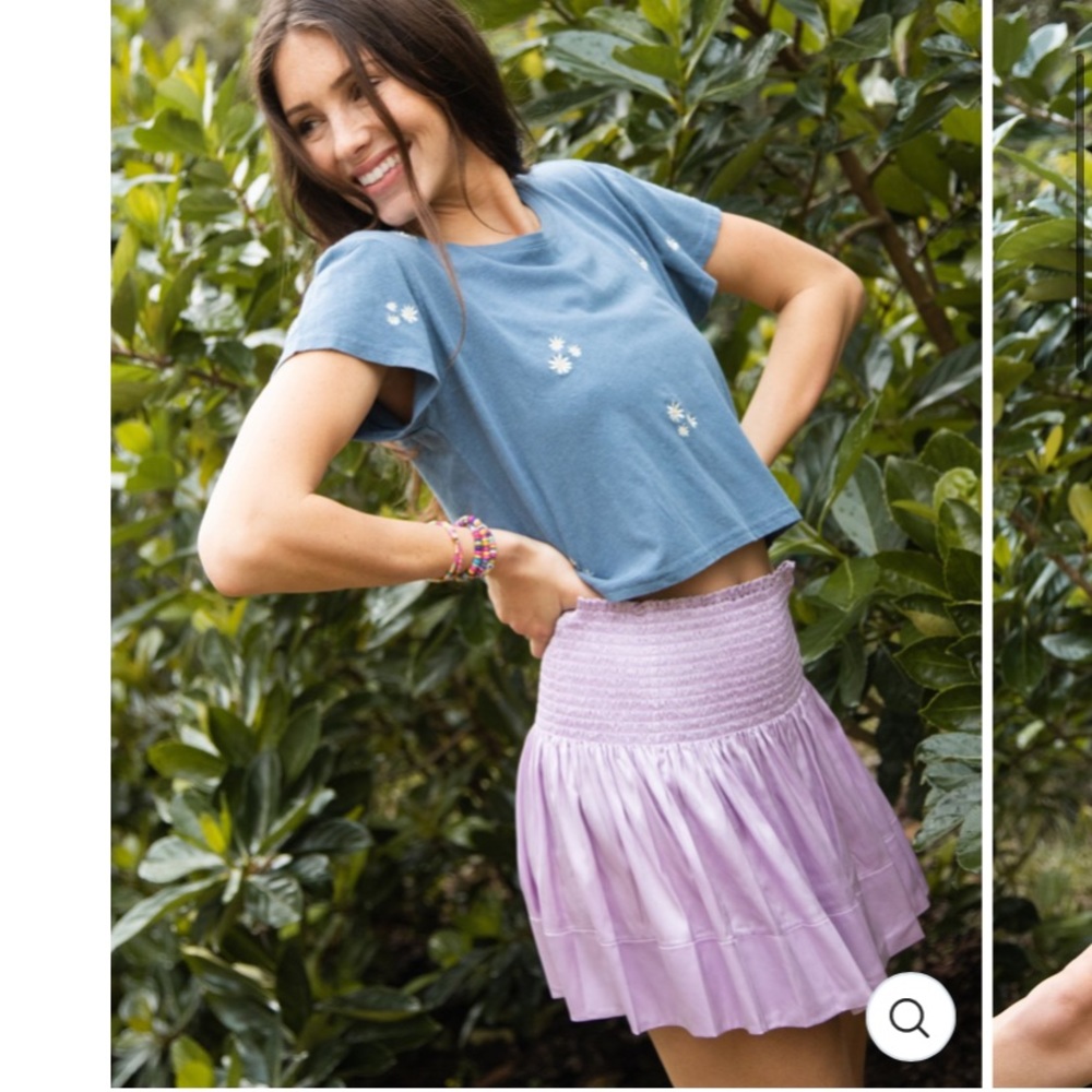 NOT FOR SALE!! Lavender daisy skort